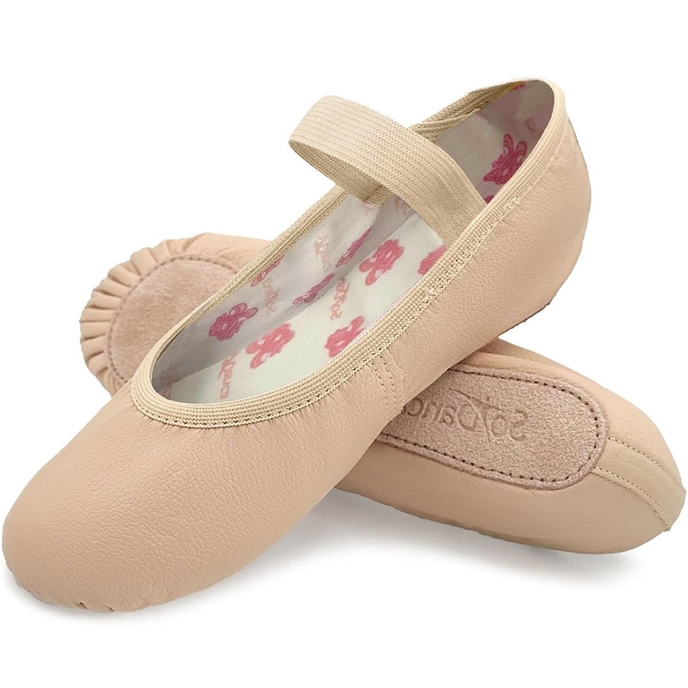 Soda Kids Tan Ballet Shoes